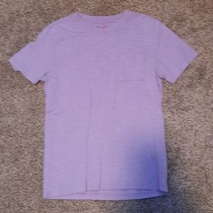 Purple shirt with a pocket
